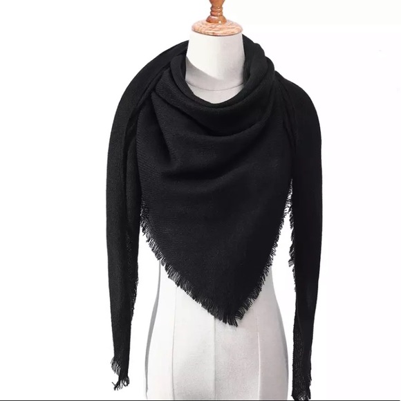 Accessories - New! Cashmere Blend Triangle Scarf